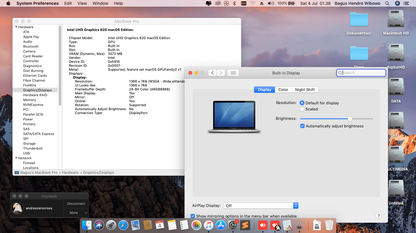 Asus A442UR GA041T 2nd [KabyLake R   Intel UHD 620 + I2C] 7